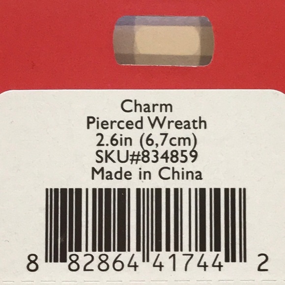 Lenox Christmas Wreath Charm - Picture 5 of 5